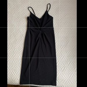Black knot dress